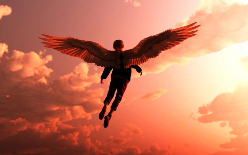 mơ thấy bay trên trời là điềm gì