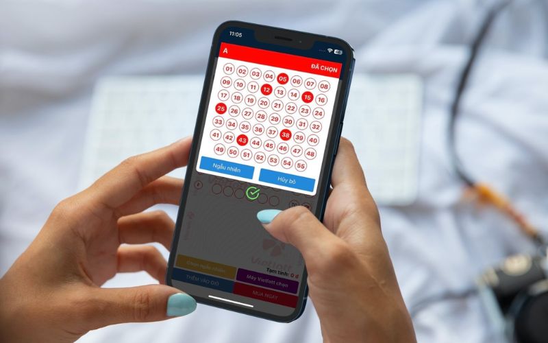 chọn số xổ số điện toán